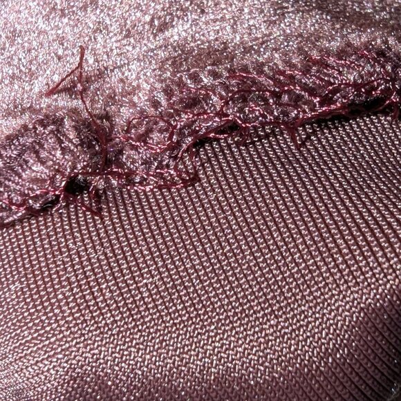 Guess by Marciano | Aurore Deep Purple Velvet Bustier Blouse Top | Size Medium - Picture 14 of 16